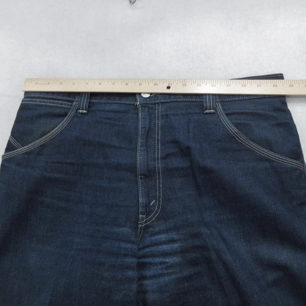 Levi's Men's Jeans W36 L32 Straight Dark Wash Blue